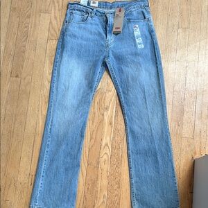 Levi's Men's Light Blue Straight Jeans